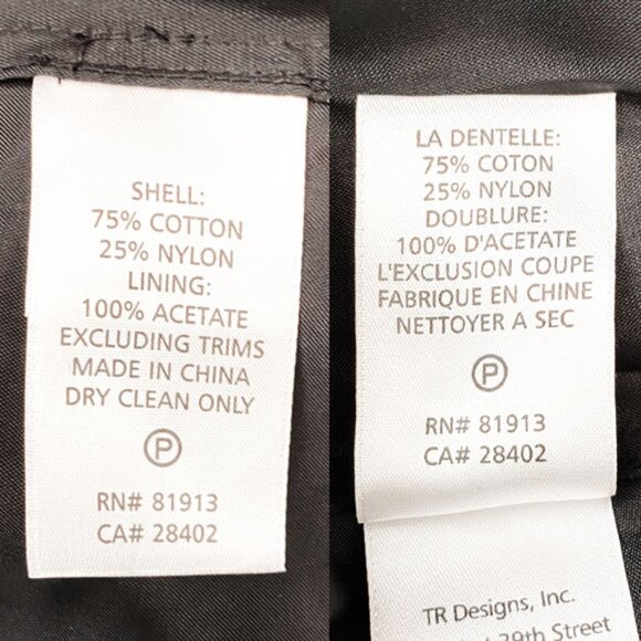 NWT Anthro Gold/Black Shimmering Lace Cocktail Dress By Frock Tracy Reese Size 6 - Picture 12 of 15